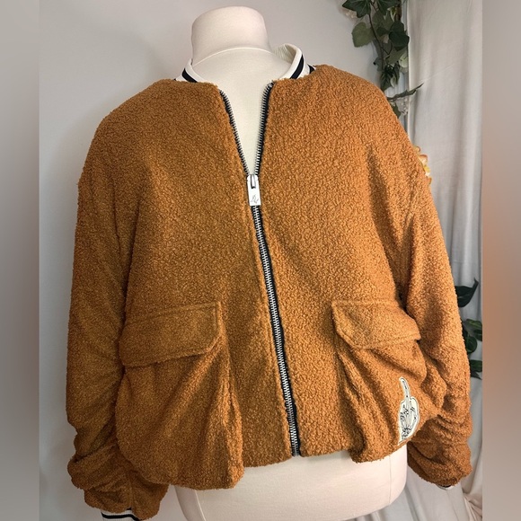 DEIT STARTS MONDAY Panther Jacket Orange Size 2XL Mens NWT A0331 B4 - Picture 2 of 14